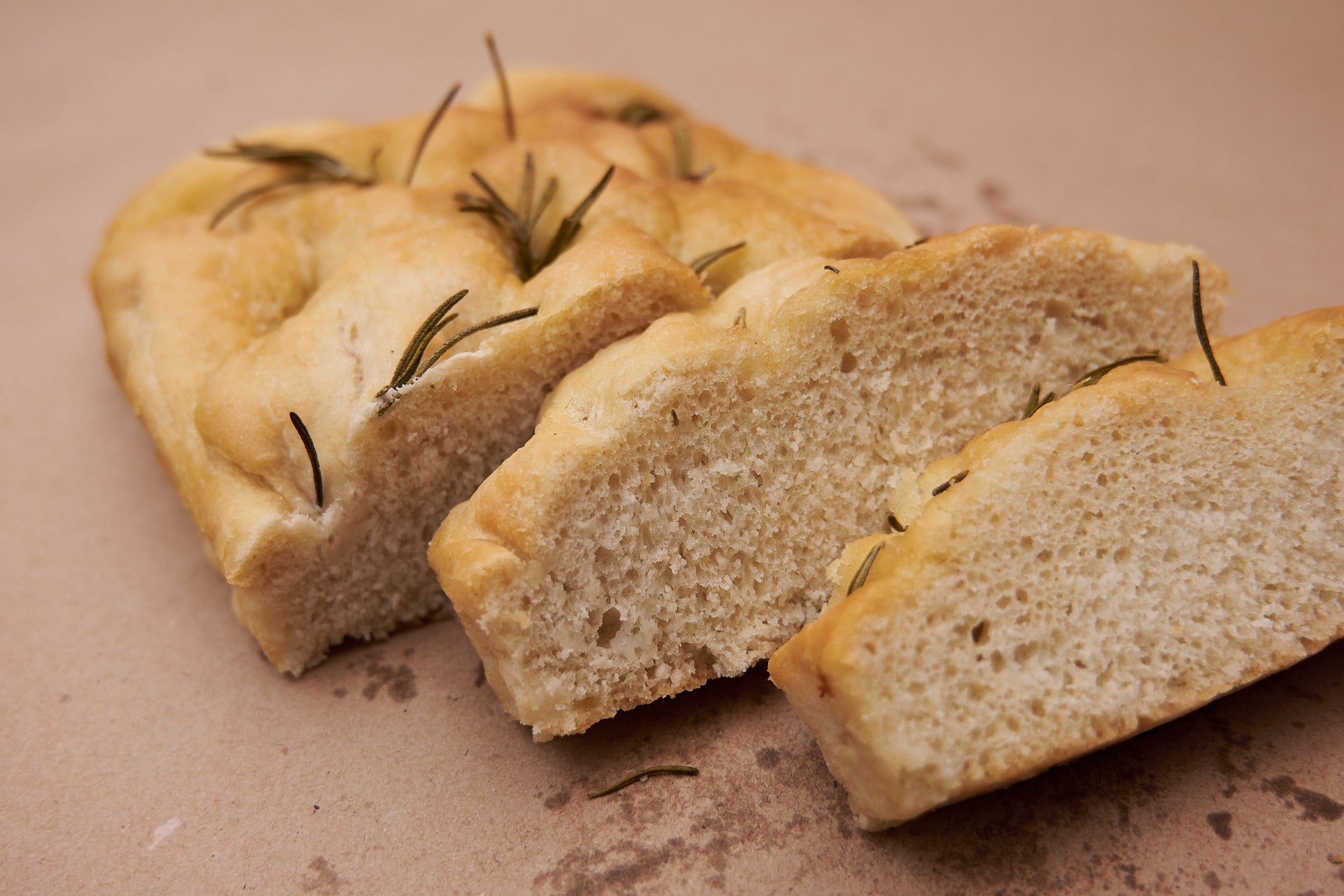 Focaccia congelada